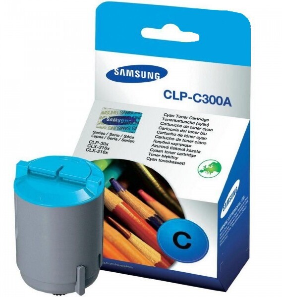 Cartouche originale Samsung ''CLP-C300A'' cyan