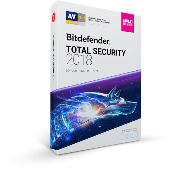 logiciel antivirus protection internet pour pc mac iphone smartphone android bitdefender total security 2018