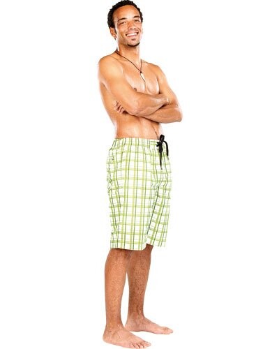 Short de bain homme ''Surf'' vert - taille XXL