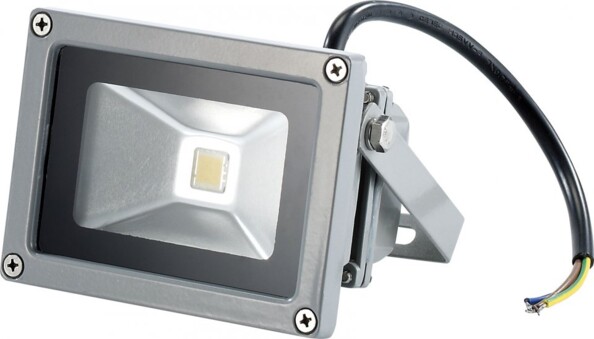Projecteur LED étanche IP65 - 10 W - Blanc chaud