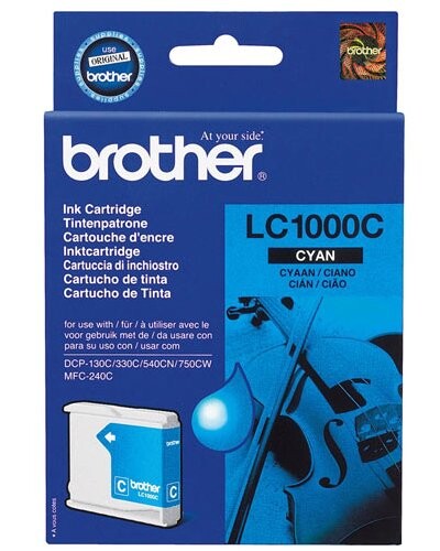 Cartouche originale Brother ''LC1000C''