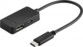 Adaptateur Micro USB / USB vers USB C Goobay