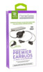 Écouteurs intra-auriculaires rétractables Retrak - Avec micro - Premium