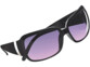 lunettes de soleil femme style butterfly papillon verres violets