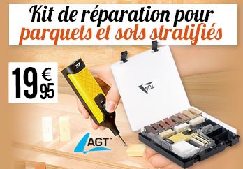 Kit de réparation pour parquets et sols stratifiés WRS-11.plh - AG - NX5094