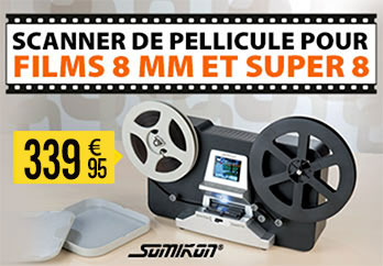 Scanner de pellicule pour films 8 mm et Super 8 - NX4294
