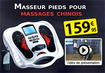 NC4912 Masseur pieds pour massages chinois