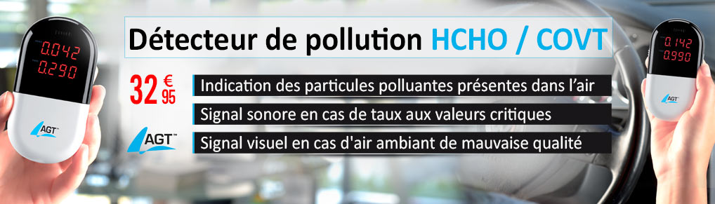 Détecteur de pollution HCHO / COVT - NX1441
