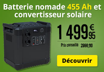Batterie nomade et convertisseur solaire HSG-1150 - 1156 Wh Revolt - ZX3096