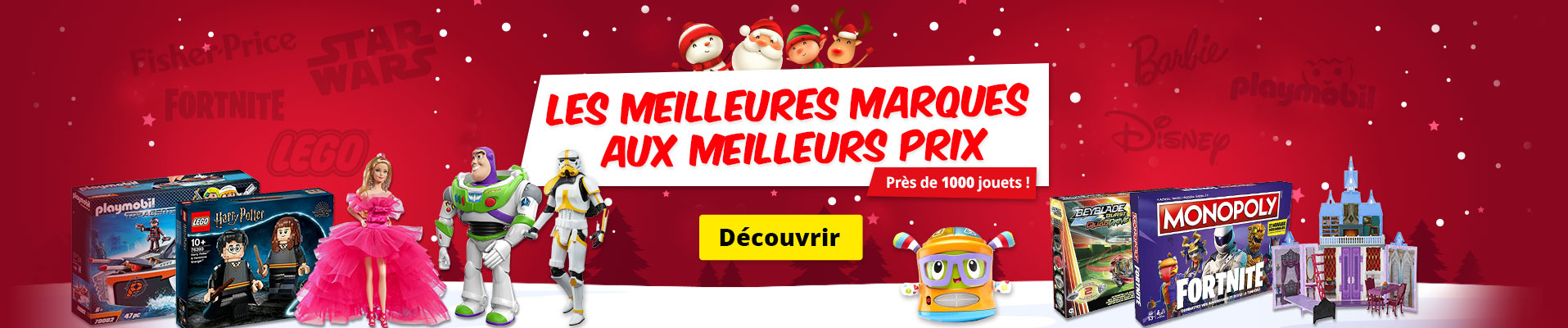 Nôel : Les meilleures marques  aux meilleurs prix - près de 1000 jouets